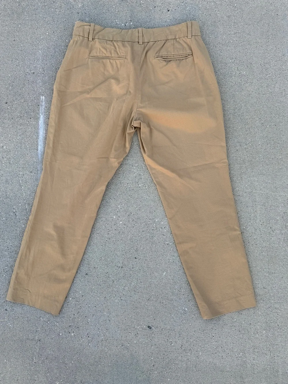 JCrew Classic Preppy Cafe Capri Khaki Pants - Cropped  - 6